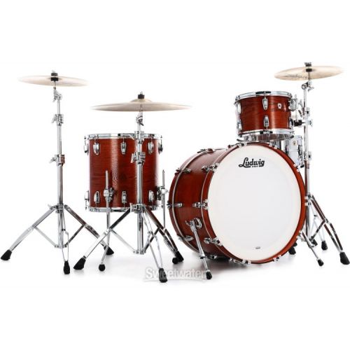  Ludwig Classic Oak Pro Beat 24 3-piece Shell Pack - Tennessee Whiskey