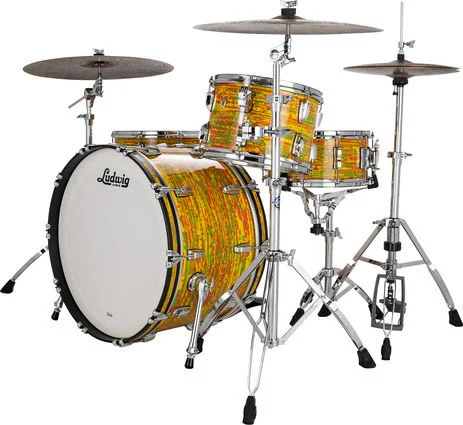  Ludwig Classic Maple Pro Beat 3-piece Shell Pack - Citrus Mod