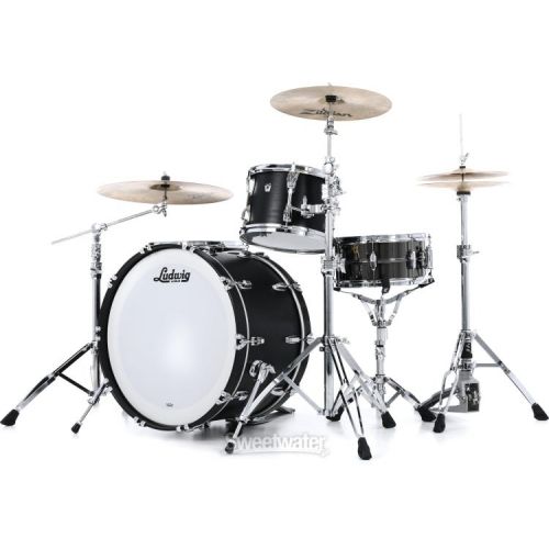  Ludwig Classic Oak Pro Beat 24 3-piece Shell Pack - Night Oak