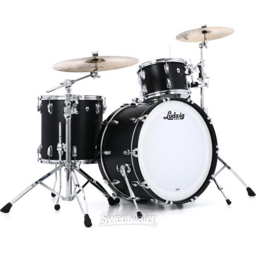  Ludwig Classic Oak Pro Beat 24 3-piece Shell Pack - Night Oak