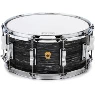 Ludwig Legacy Classic Mahogany Snare Drum - 6.5 x 14-inch - Vintage Black Oyster