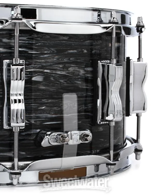  Ludwig Legacy Classic Mahogany Snare Drum - 6.5 x 14-inch - Vintage Black Oyster