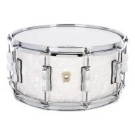 Ludwig Classic Maple Snare Drum - 6.5 x 14-inch - White Marine Pearl