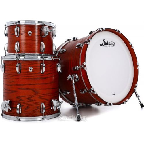  Ludwig Classic Oak Fab 22 3-piece Shell Pack - Tennessee Whiskey