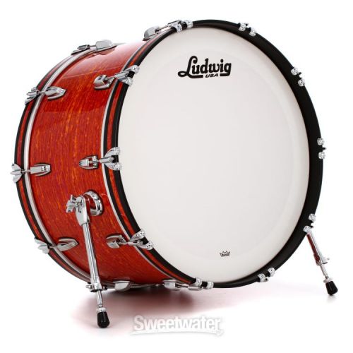  Ludwig Classic Maple Pro Beat 3-piece Shell Pack - Mod Orange