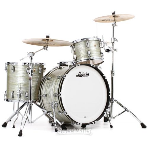  Ludwig Classic Maple Pro Beat 3-piece Shell Pack - Olive Oyster