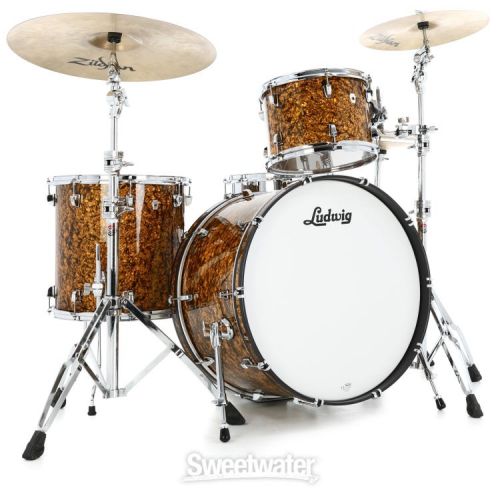  Ludwig NeuSonic 3-piece Shell Pack - Butterscotch Pearl