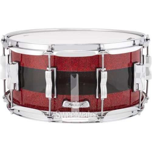  Ludwig 50th-anniversary Vistalite 6.5 x 14-inch Snare Drum - Pattern 