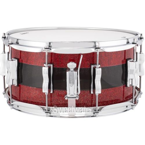  Ludwig 50th-anniversary Vistalite 6.5 x 14-inch Snare Drum - Pattern 