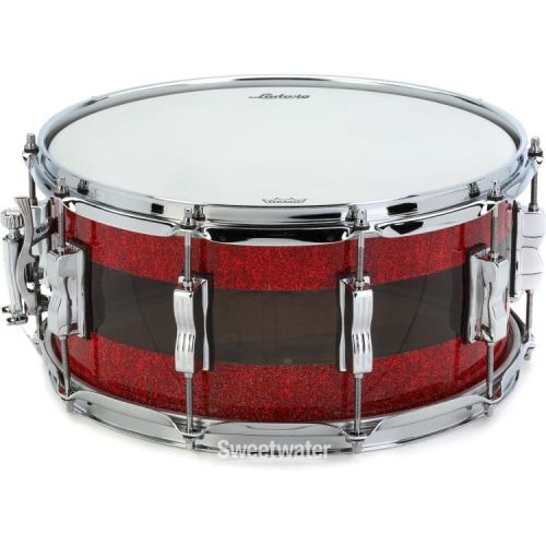  Ludwig 50th-anniversary Vistalite 6.5 x 14-inch Snare Drum - Pattern 