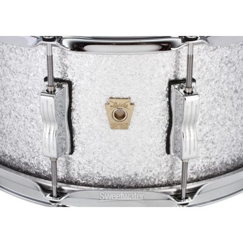  Ludwig Classic Maple 6.5 x 14-inch Snare Drum - Silver Sparkle