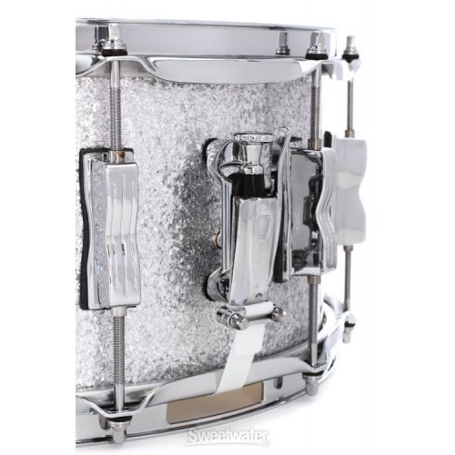  Ludwig Classic Maple 6.5 x 14-inch Snare Drum - Silver Sparkle