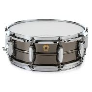 Ludwig Black Beauty Brass 5 x 14-inch Snare Drum - Polished