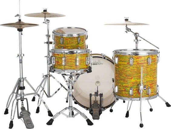  Ludwig Classic Maple Fab 3-piece Shell Pack - Citrus Mod