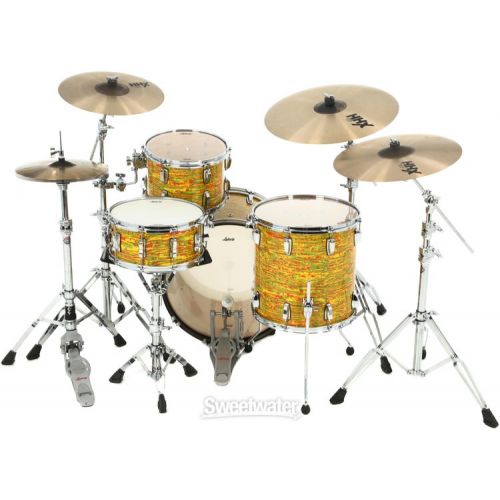  Ludwig Classic Maple Fab 3-piece Shell Pack - Citrus Mod