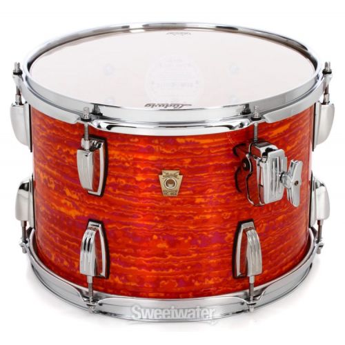  Ludwig Classic Maple Fab 3-piece Shell Pack - Mod Orange