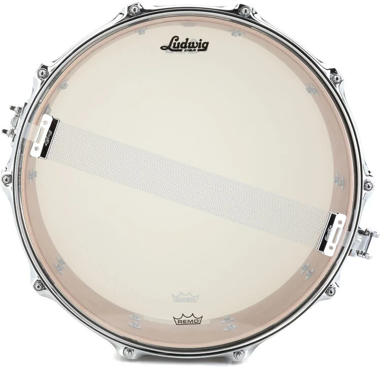  Ludwig NeuSonic Snare Drum - 6.5 inch x 14 inch, Butterscotch Pearl