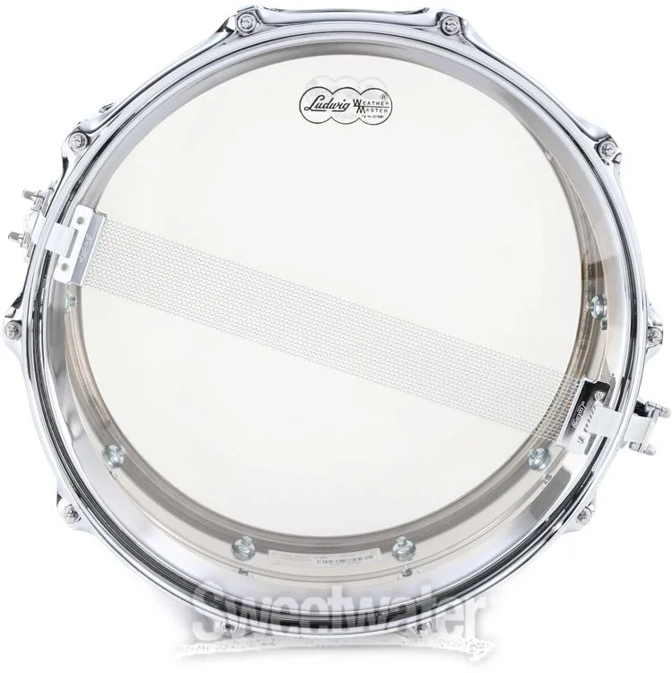  Ludwig Supraphonic LM400 5 x 14-inch Snare Drum - Chrome