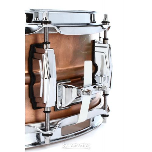  Ludwig Copper Phonic 5 x 14-inch Snare Drum- Raw Patina