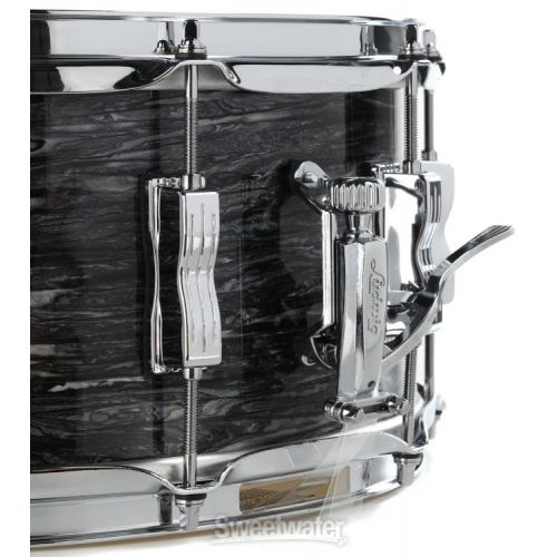  Ludwig Classic Maple Snare Drum - 6.5 x 14-inch - Vintage Black Oyster