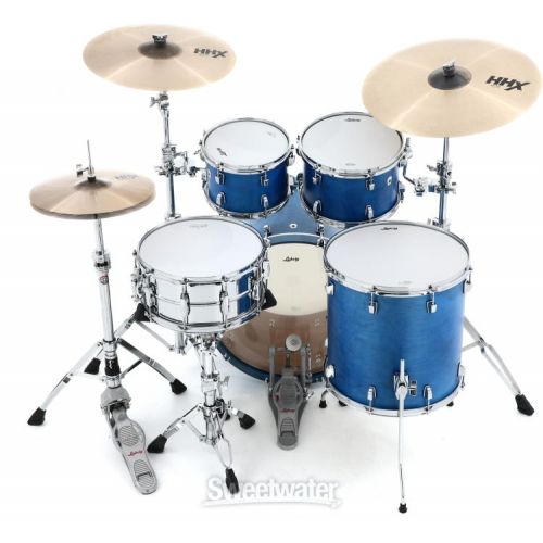  Ludwig NeuSonic 4-piece Shell Pack - Satin Royal Blue