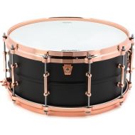 Ludwig Hot Rod Black Beauty Snare Drum - 6.5 x 14-inch - Matte Black