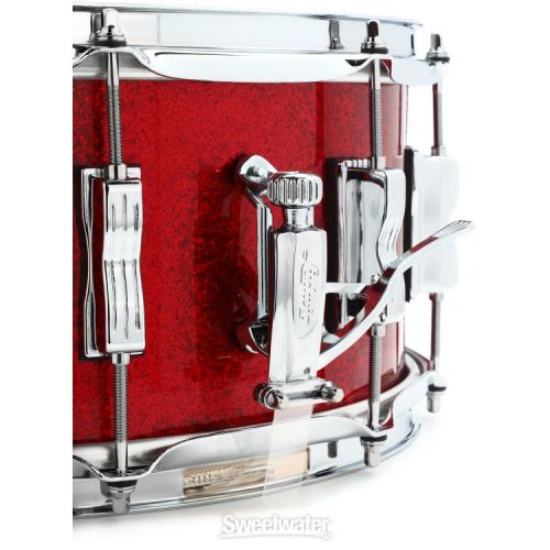  Ludwig Classic Maple 6.5 x 14-inch Snare Drum - Red Sparkle Demo