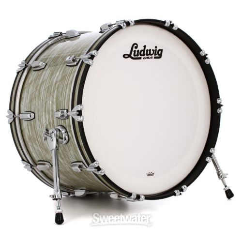 Ludwig Classic Maple Fab 3-piece Shell Pack - Classic Olive Pearl