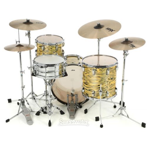  Ludwig Classic Maple Jazzette 3-piece Shell Pack - Lemon Oyster