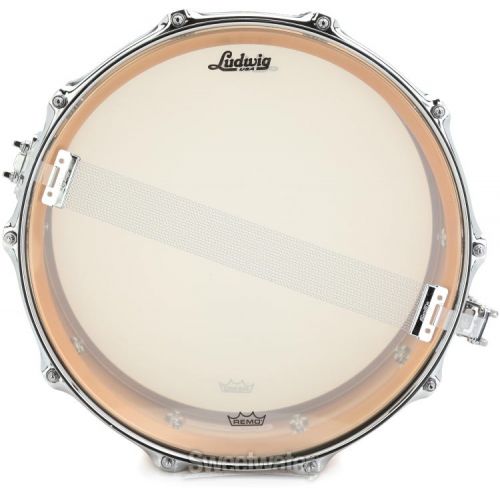  Ludwig Acro Bronze Snare Drum - 6.5 x 14-inch - Brushed