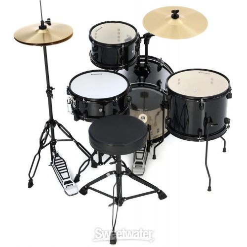  Ludwig Questlove Pocket Kit 4-piece Complete Drum Set - Black Sparkle