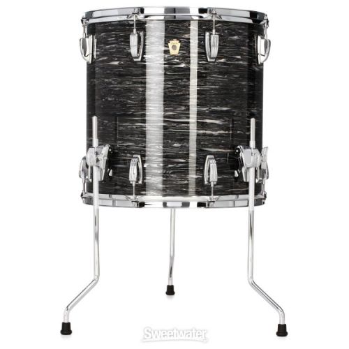  Ludwig Classic Maple Fab 3-piece Shell Pack - Vintage Black Oyster