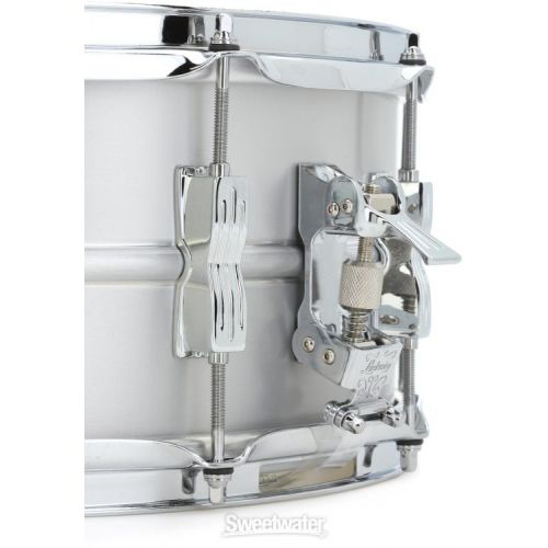  Ludwig Acro Aluminum Snare Drum - 6.5 x 14-inch - Brushed Demo