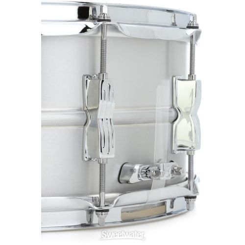  Ludwig Acro Aluminum Snare Drum - 6.5 x 14-inch - Brushed Demo