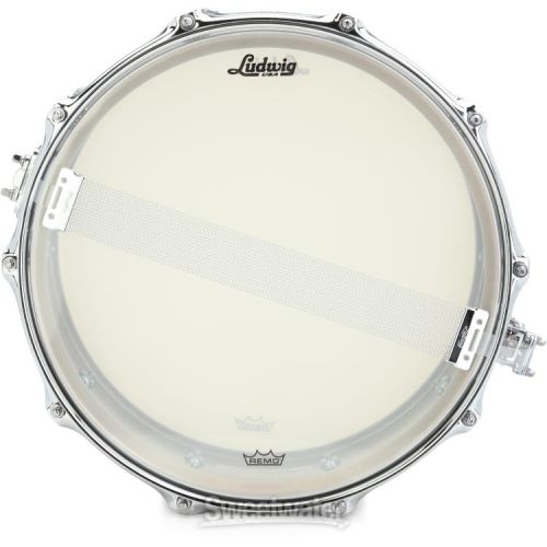  Ludwig Acro Aluminum Snare Drum - 6.5 x 14-inch - Brushed Demo