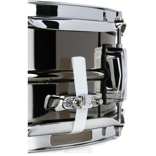  Ludwig Black Beauty Snare Drum - 5 x 14-inch - Black Nickel with 8-Lugs Demo