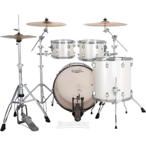  Ludwig NeuSonic Mod 4-piece Shell Pack - Silver Silk