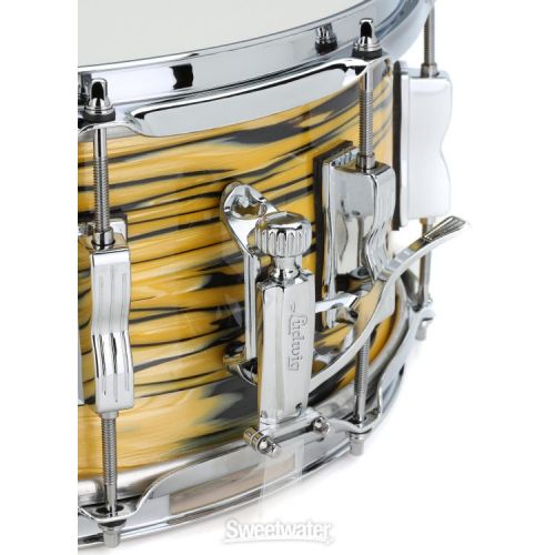  Ludwig Classic Maple Snare Drum - 6.5 x 14-inch - Lemon Oyster