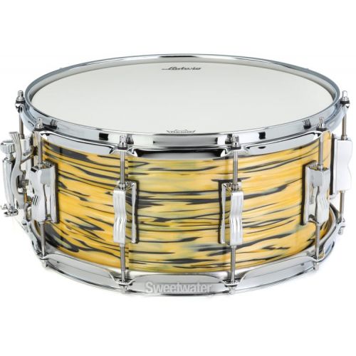  Ludwig Classic Maple Snare Drum - 6.5 x 14-inch - Lemon Oyster