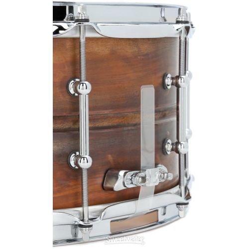  Ludwig Copper Phonic Snare Drum - 6.5 x 14-inch - Raw Patina