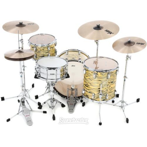  Ludwig Classic Maple Fab 3-piece Shell Pack - Lemon Oyster