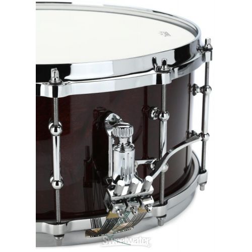  Ludwig Concert Maple Snare Drum - 6.5-inch x 14-inch, Mahogany