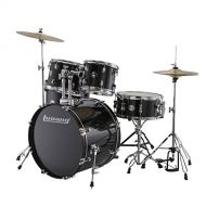 Ludwig LC17011 Accent Fuse 5 PC Drum Set in Black