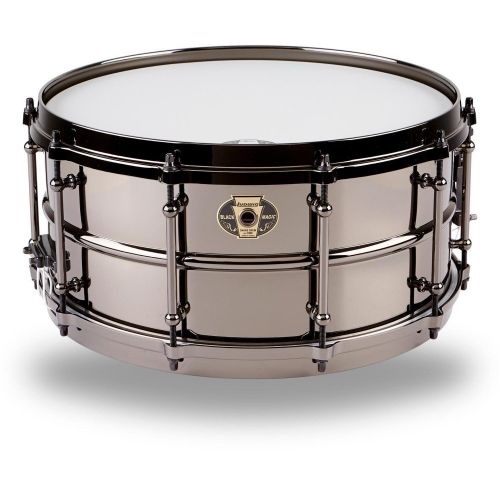  Ludwig Black Magic Snare Black 6.5X14