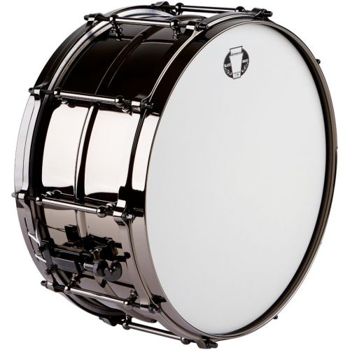  Ludwig Black Magic Snare Black 6.5X14