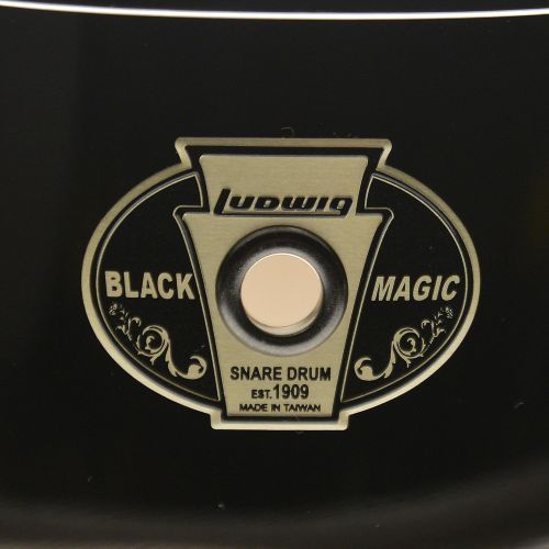  Ludwig 8x14 Black Magic Snare Drum