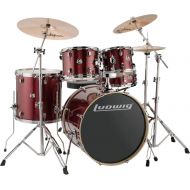 Ludwig Drum Set Red Sparkle LCEE22025