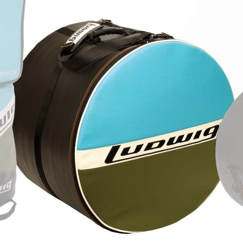  Ludwig Drums Ludwig 16x24 Atlas Classic Bass Drum Bag Blue/Olive