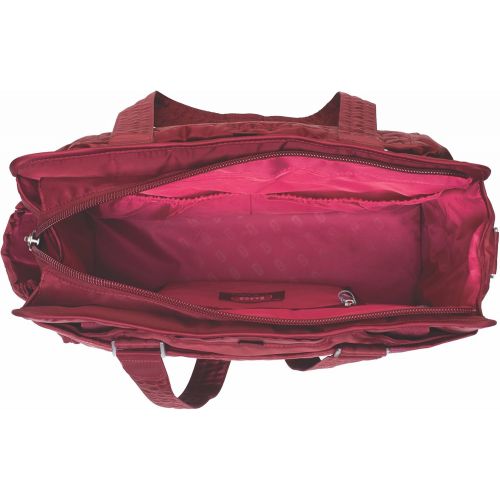  [아마존베스트]Lug Caboose Carry All Bag, Cranberry Red, One Size