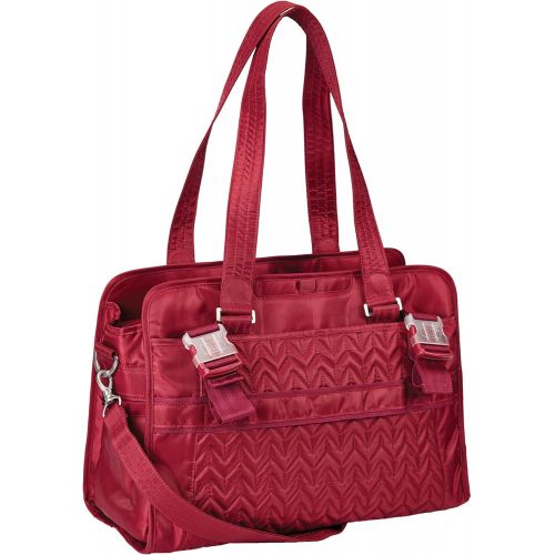  [아마존베스트]Lug Caboose Carry All Bag, Cranberry Red, One Size